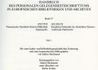 Publikacja „Handbuch des personalen Gelegenheitsschriftums in europäischen Bibliotheken und Archiven”