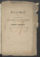 Kirchenbuch der jüdischen Gemeinde in Regenwalde.