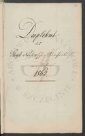 Duplikat des Gross Nossinschen [Nożyno] Kirchenbuchs vom Jahre 1861-1870.