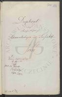 Kirchenbuchs-Duplicate von Schwanteshagen und Luisenhoff /Vorwerk/.