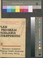 Plan i program działania Kuratorium na rok 1972/73