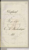 Die Kirchenbuchs Duplicate von Gross und Klein Borckenhagen [Borkowo Małe], Reckow [Rekowo] und Kohn
