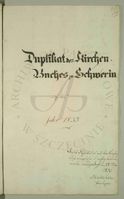 Die Duplicate des Kirchenbuchs von Schwerin [Zwierzynek]