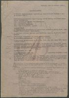 Protokoły z zebrania organizacyjnego Komitetu 1- Majowego; rezolucje podjęte na konferencji aktywu PPS w dniu 8.10.1948