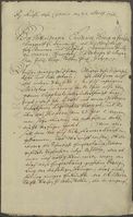 Militaria intus: Einquartierung zu Gristow 1710.
