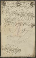 Patent des Hauptmanns v[on] Itzenplitz wegen seiner Kollation zum Kanonikat und Anwartschaft auf das Vizidominat.