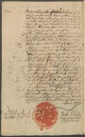 Einige Schuldverschreibungen von 1674-1711.
