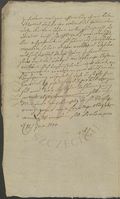 Frau v[on] Braunschweig, verwitwete v[on] Puttkamer, ausgestellte Obligation über 100 Thaler.