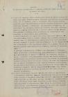 Notatka z przebiegu pertraktacji polsko-radzieckich w sprawie ustalenia przebiegu linii granicznej na zachód od Odry, prowadzonych 17-21 września 1945 r. w Berlinie, Greifswaldzie i Schwerinie (1. strona)